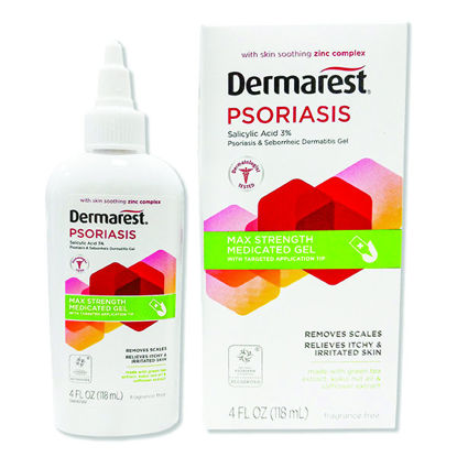 Picture of Dermarest medicated psoriasis gel  4 fl. oz.