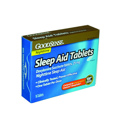 Picture of Sleep aid tablets -generic unisom-  16 ct.