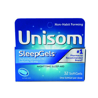 Picture of Unisom sleep gels 32 ct.